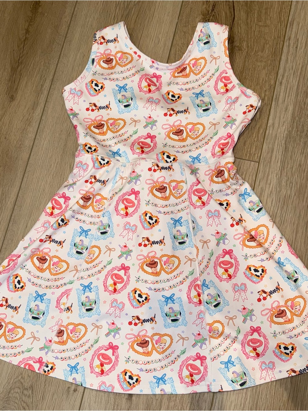 Girls Tank Dress Toy Story Friends